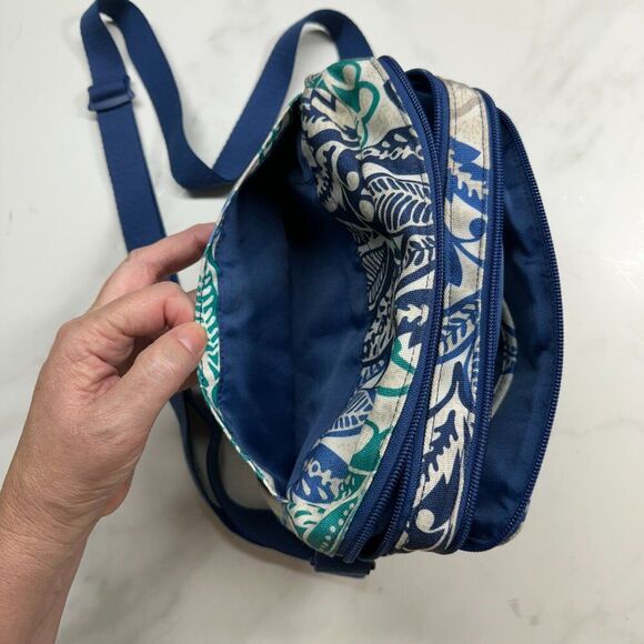 Vera Bradley On The Horizon crossbody bag purse Santiago tropical print RFID - Picture 6 of 12